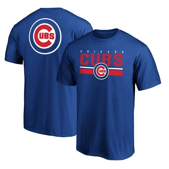 Men's Royal Chicago Cubs End Game Team Wordmark T-Shirt