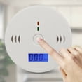 thumbnail image 4 of 2 Pack LCD Display CO Carbon Monoxide Gas Detector Device Home Safety Alarm Detector, 4 of 12