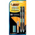 thumbnail image 1 of BIC Break Resistant Mechanical Pencils with Erasers, HB Medium Point (0.7 mm), 2-Count Pack of Pencils for School or Office Supplies, 1 of 7