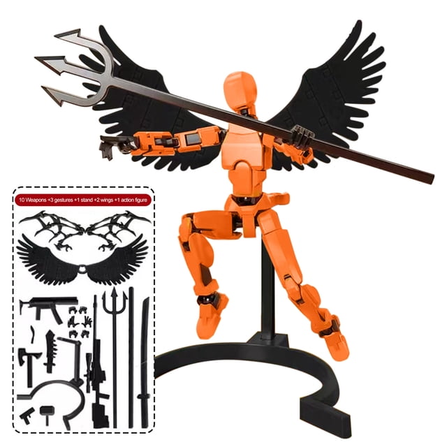 Meitianfacai Super Movable Doll Building Block Toy For Boys Intelligence Assembly For Children Casse-Tête For Adults Popular For Boys And Girls