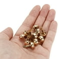 thumbnail image 4 of Unique Bargains 12x19mm Mini Brads Round Paper Fasteners for Art Crafting, Rose Gold 100pack, 4 of 5