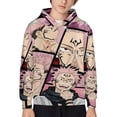 thumbnail image 3 of Sukuna Jujutsu Kaisen Hooded Sweatshirt Graphic Printed Long Sleeves Pullover Hoodies, 3 of 8