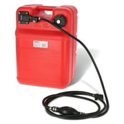 BISupply Boat Fuel Tank 24L - Plastic Marine Outboard Boat Gas Tank with Hose
