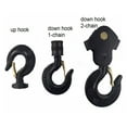 thumbnail image 2 of 1Ton -5Ton Rotary Up And Down Hook For Lifting Electric Chain Hoist Manual Lever Block Crane Cargo Hook ,Easy to Install, 2 of 2