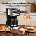 thumbnail image 2 of Cafetera Eléctrica De Goteo Programable 12tazas 1.8l 900w, 2 of 8
