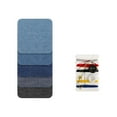 thumbnail image 1 of Autocollant Patch de Serrage Coupe Aléatoire Réparation Genou Autocollant Rond en Denim, 1 of 2
