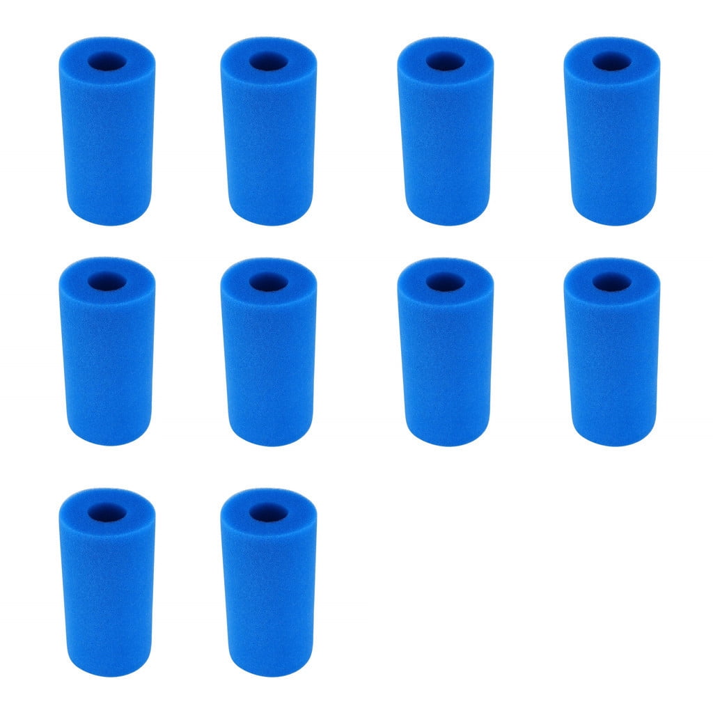 Cadorn 10PCS 20×10cm Filter Sponge Foam, Vacuum - Packed Aquarium & Pond Filtration Media, Thickened Biological Cotton