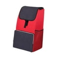 thumbnail image 2 of Bolsa para carrito de compras, impermeable, accesorios para carrito, portátil, gran capacidad de almacenamiento rojo, 2 of 8