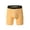 Yellow, variant on Gyujnb Men's Panties Long Plus Four Corners Large Size Quick Dry Pants,Black