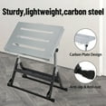 thumbnail image 1 of 30"x20" Foldable Welding Table Workbench - 350 lb Capacity Carbon Steel Work Bench with Tilt Angles & Retractable Rails, 1 of 6
