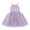 Purple, variant on Povozer Toddler Baby Girls Tutu Sleeveless Dress Princess Birthday Sundress(Pink,2-3Y)