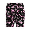 thumbnail image 4 of Fotbe Breast Cancer Awareness (2) Pajama Shorts for Men, Men's Pajama Bottoms, Sleepwear,Short Pajama Pants-3X-Large, 4 of 9