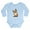 Sky Blue, variant on CafePress - Kiniart Fox Long Sleeve Infant Bodysuit - Long Sleeve Cotton Baby Bodysuit