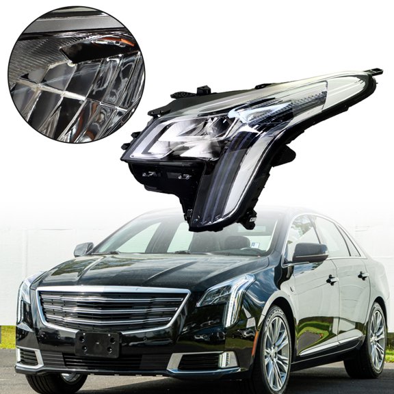labwork Headlight Assembly Replacement for 2018-2019 Cadillac XTS LED DRL Signal Projector Left Driver Side GM2502480 84469439