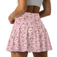 thumbnail image 4 of HELLHERO Cartoon Piglets Golf Skort, Lightweight Built-in Shorts Tennis Skirts 2 Side Pockets Golf Skirts for Walking Pickleball, 4 of 10