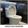 thumbnail image 3 of UPGRATOR 8Ud Protector Adhesivo Para Asiento De Inodoro Y Bidet Con Reducción De Ruido, 3 of 8