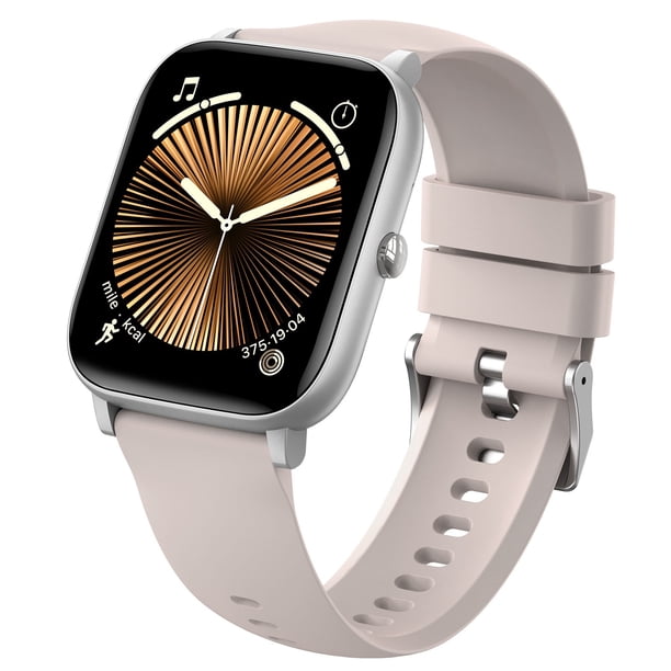 Relojes para Mujeres Reloj Inteligente 1.85-Pulgadas Tft 240x284 Pantalla de Pantalla Teléfono Android Reloj Inteligente Reloj de Fitness Inteligente para Hombres Y Mujeres Reloj Inteligente para Telé