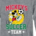 thumbnail image 3 of Mickey & Friends - Mickey's Soccer - Toddler And Youth Long Sleeve Graphic T-Shirt, 3 of 5