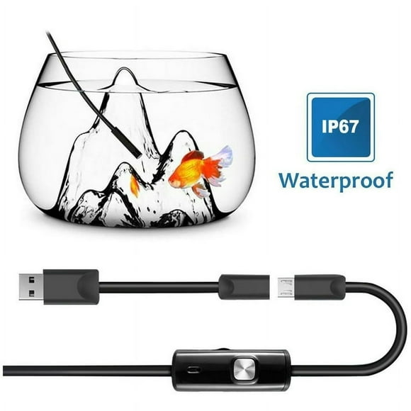 6 LED Waterproof 2M 7mm Lens Endoscope Inspection Camera for Android Phone