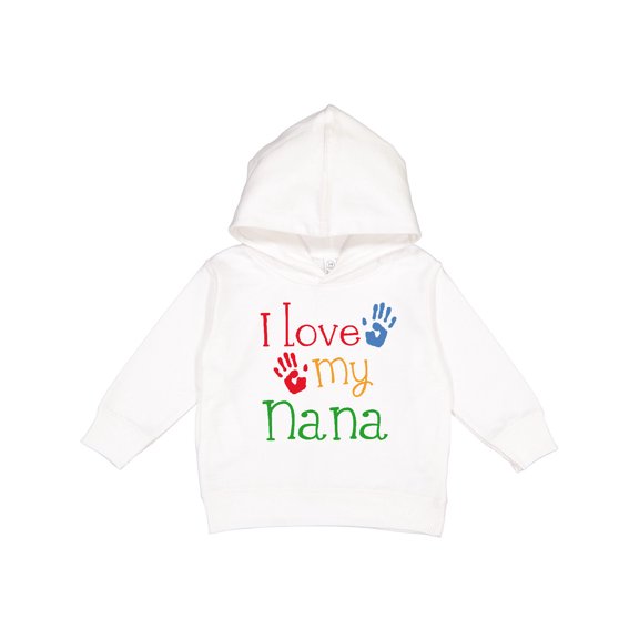 Inktastic I Love My Nana Toddler Hoodie
