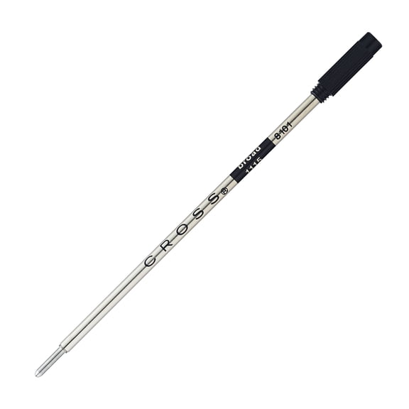 Cross Ballpoint Pen Refill - Black - Broad - Packaged One Per Card