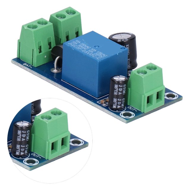 DC Backup Battery Switching Module, Compact Design Emergency Power Controller DC5V-48V 10A Constant Charging For Computer