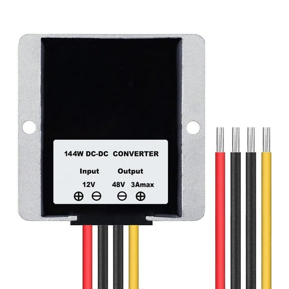 Dc 12V To 24V 48V Step Up Dc Converter Voltage Regulator Boost Module Stablizer Dc12V To 48V 3A 144W