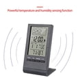 thumbnail image 2 of Medidor De Temperatura Y Humedad Digital Con Función De Reloj Medidor De Humedad Reloj Estación Meteorológica Para Oficina Sala De Estar Hogar,Cx-220 Minnieouse TO005512-02, 2 of 7