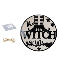 pdqouc Hallow-een Party Supplies Happy Halloween Door Hanging Decorations Wooden Happy Halloween Door Hanging for Halloween Party Decoration 2024 Trendy Popular Holiday Decor Props