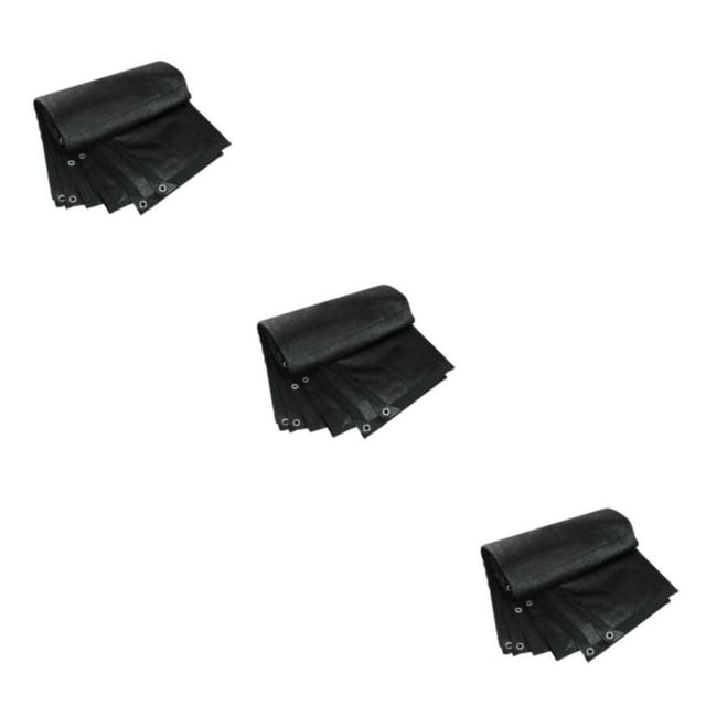 Injueey Red de protección solar PE Manténgase fresco y libre de quemaduras solares Red de sombra negra fácil de usar con ojales 2 * 2 metros Type1 NO1