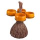 thumbnail image 2 of Cuencos para Refrigerios de Calabaza de Halloween, Soporte para Cuenco para Refrigerios, Palo de Escoba, Adorable Accesorio o para Fiesta de Ha 4 tazones, 2 of 8