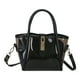 thumbnail image 1 of Bolsa bandolera de moda de gran capacidad con asa superior para mujer (negro) JShteea Para Estrenar, 1 of 9