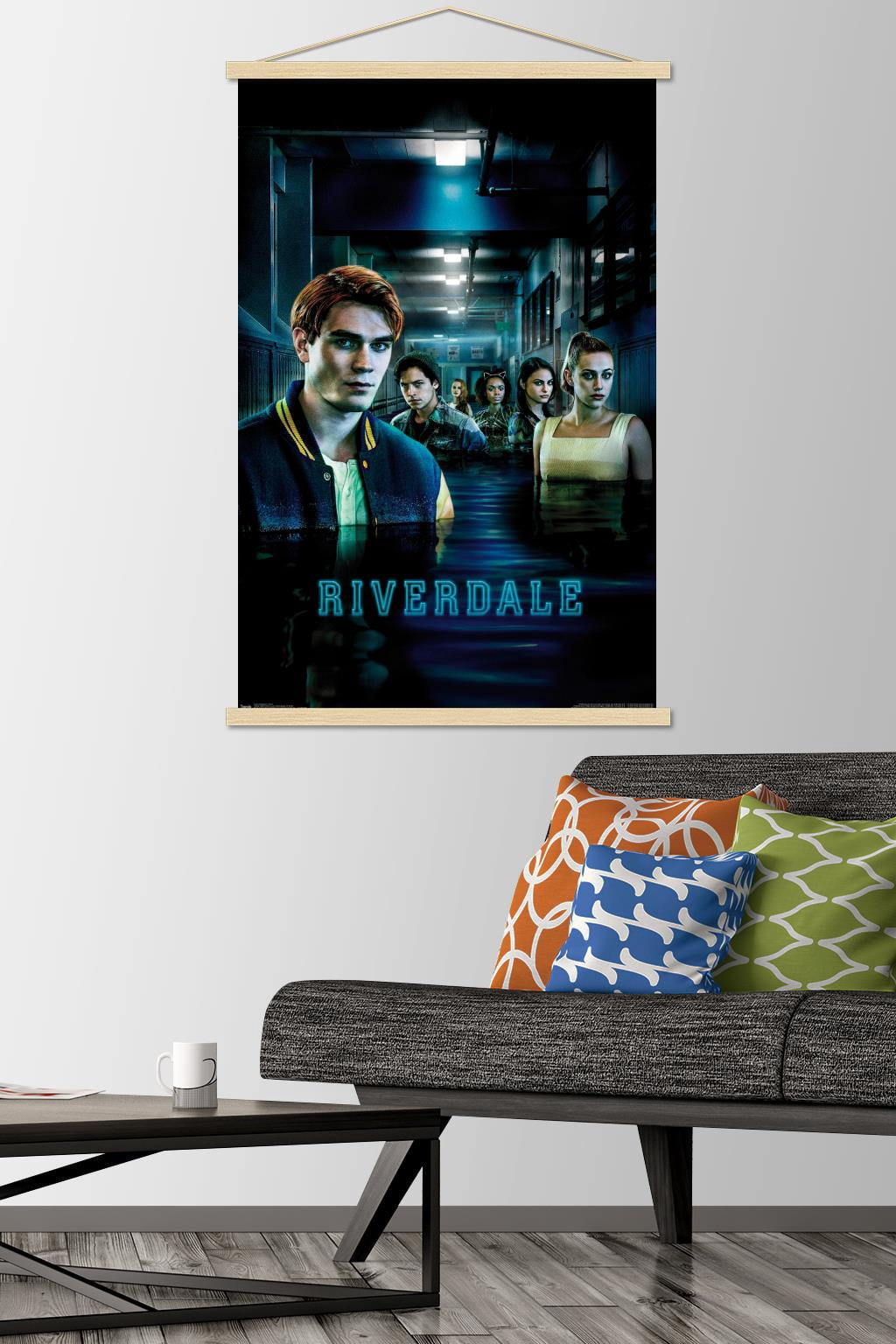 Riverdale - River Wall Poster with Wooden Magnetic Frame, 22.375" x 34"