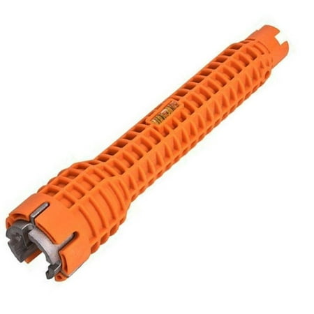

Tmosphere Practical Sink Installer Kitchen Bathroom Pipe Spanner Install Tool Multi-function Pipe Wrench