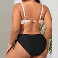 thumbnail image 5 of Warop Women's Sexy Printed Halter Two-Piece Swimsuit with Side Tie Bottoms for Beach and Vacation, 5 of 7