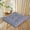 Yellow, variant on Violete Polyester Chair Cushion 16 x 16 x 4 in, Yellow/White/Blue, Square Seat Pad for Office Chair, Classroom Stool, Floor or Sofa, Indoor Outdoor Use