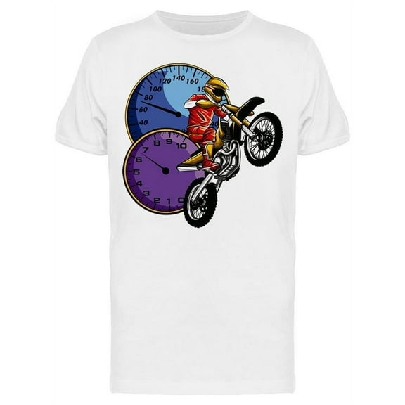 Clocks And Supermotos Tee Men's -Image by Shutterstock