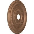 thumbnail image 2 of Ekena Millwork 22"OD x 3 1/2"ID x 1"P Cole Thermoformed PVC Ceiling Medallion (Fits Canopies up to 6"), Aged Copper, 2 of 5