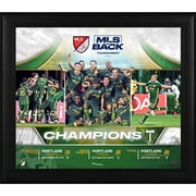 Portland Timbers Framed 15" x 17" 2020 MLS is Back Champions Collage