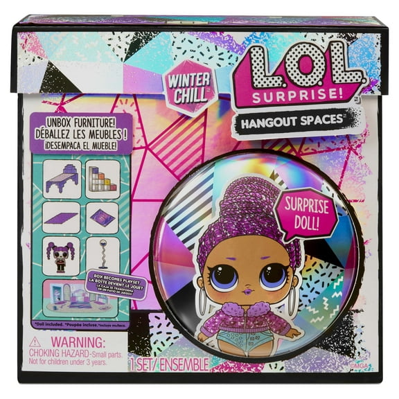 LOL Surprise Winter Chill Spaces-2, Great Gift for Kids Ages 4