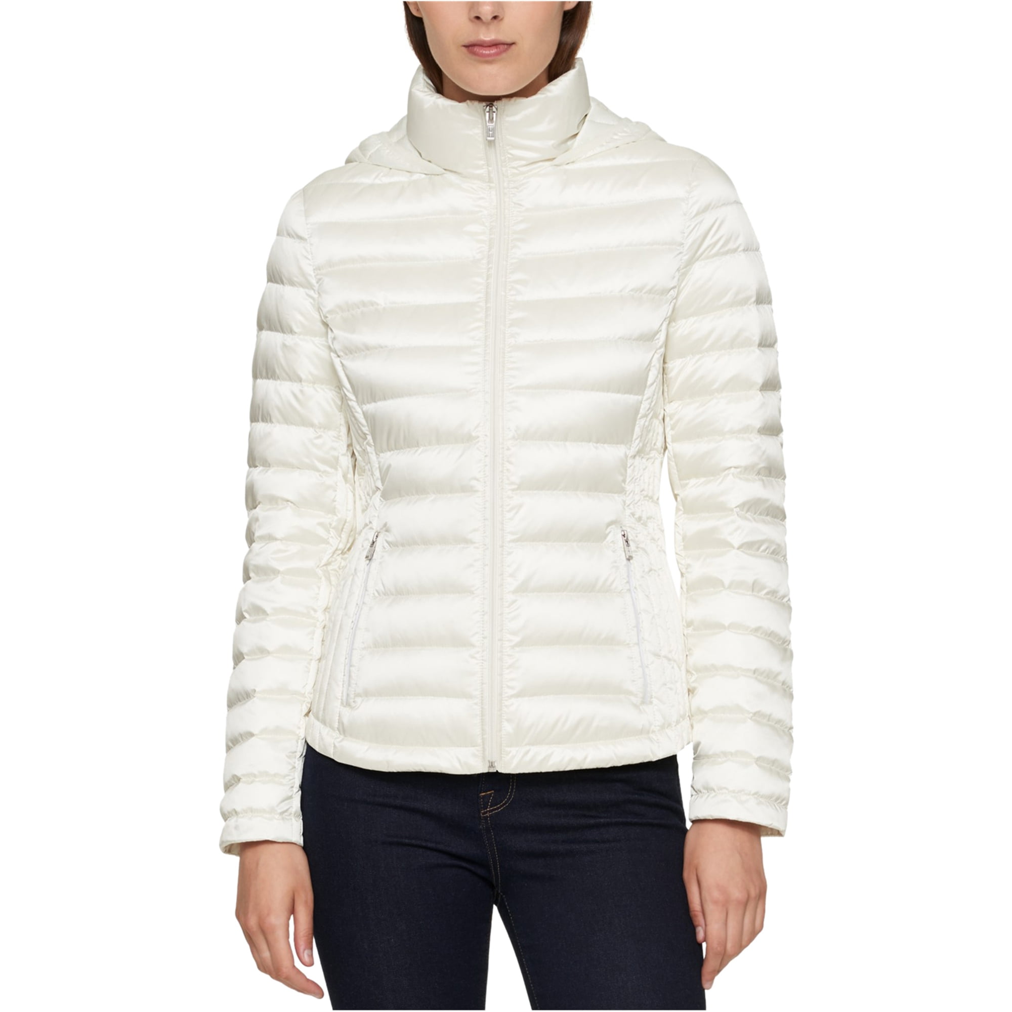 Tommy Hilfiger - Tommy Hilfiger Womens Packable Hooded Puffer Jacket ...