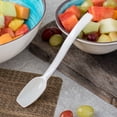 thumbnail image 5 of Carlisle 446002 8"L Solid Salad/Buffet Spoon w/ 1/2 oz Capacity, Plastic, White, 5 of 5