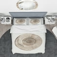 thumbnail image 3 of Designart 'Circle natural elements II' Geometric Duvet Cover Set, 3 of 4