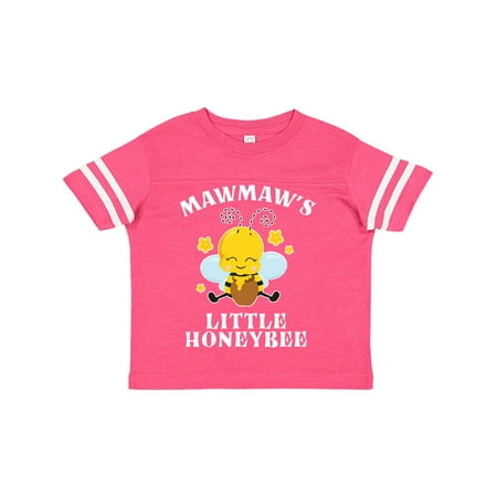 

Inktastic Cute Bee Mawmaw s Little Honeybee with Stars Gift Toddler Boy or Toddler Girl T-Shirt