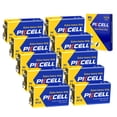 thumbnail image 1 of Baterías PKCELL 6F22 9V de zinc-carbono, paquete de 10, 1 of 7