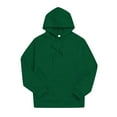 thumbnail image 2 of Mens Hoodies Soild Color Pullovers ,Spring Winter Oversize Loose Hoodie Casual Sweatshirt ,Long Sleeve Full Zip Hooded With Pocket Outerwear Clothes XXL, 2 of 4