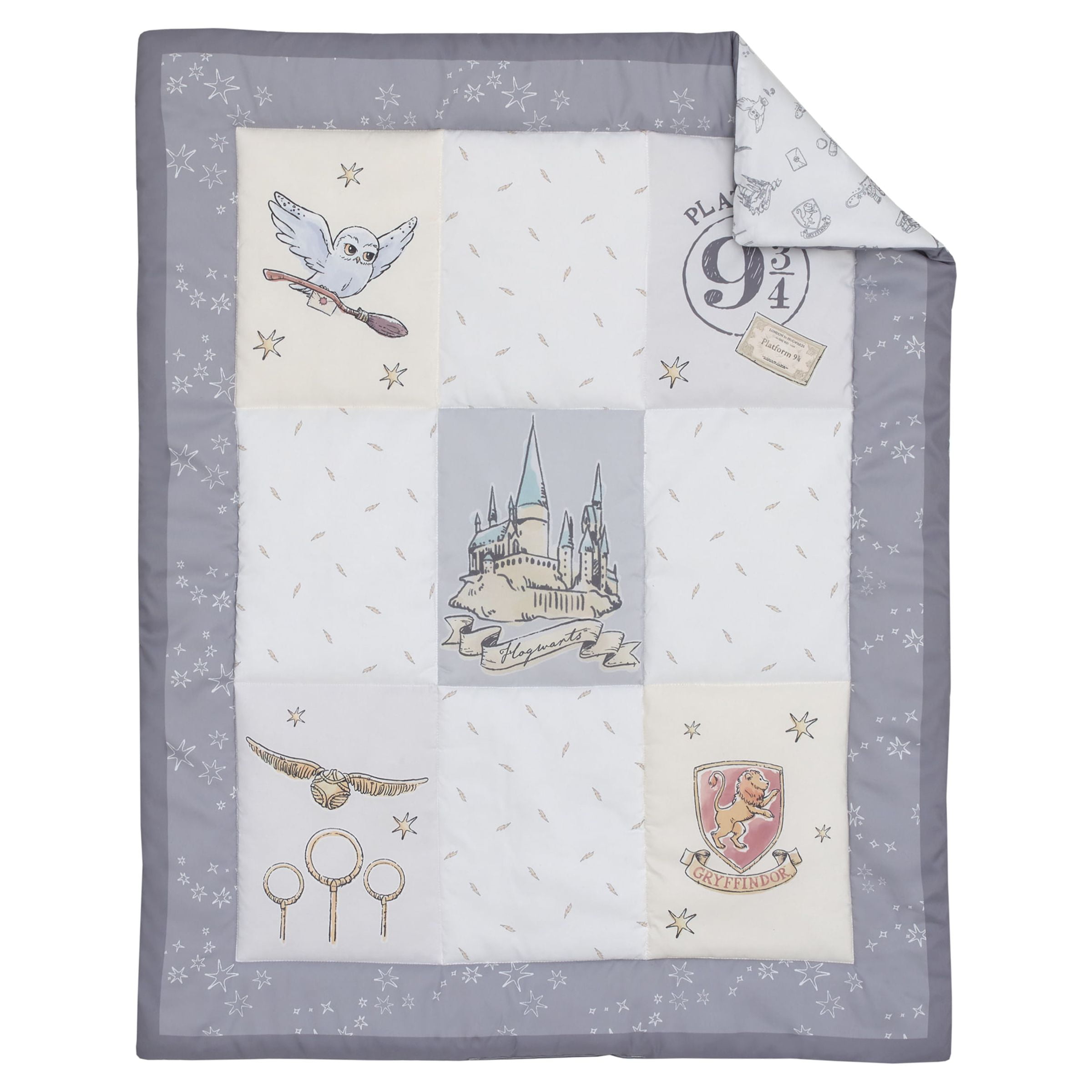 Warner Brothers Harry Potter Magical Moments 3 Piece Mini Crib Bedding Set