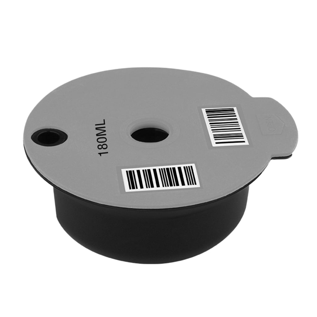 Reusable Coffee Capsule Pod with Slicone Lid Fit for Bosch Tassimo 180ml Reusable Coffee Capsule Pod with Slicone Lid Fit for Bosch Tassimo 180ml