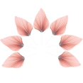 thumbnail image 1 of Palm Leaf Decor Cake Ornament for Birthday Cake Decoration 20Pcs, 1 of 4