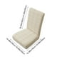 thumbnail image 3 of Elastic Dining Table Chair Cover Half Round Household Chair Cover Cushion Backrest One Universals Chair, 3 of 6